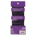 thumbnail image 3 of Goody Ouchless Damage-Free Forever - Black Elastics - 10Ct, 3 of 4