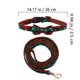 thumbnail image 2 of OHOIOLLA 2Ud Collar Con Lazo Y Correa Para Mascotas En Con Patrones Navideños Y Ajuste, 2 of 6
