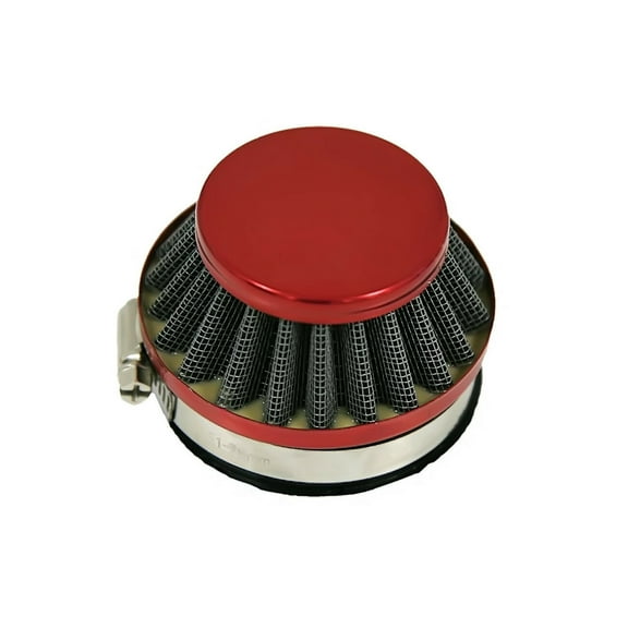 60mm Red Air Filter For 49 60 80cc Engine Motor Motorized Motorised Bicycle