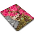 thumbnail image 3 of KSK KAISHEK Protective Case Hard Cover Compatible with Old Version MacBook Air 13 inchs with No Touch No USB-C + Black Keyboard Cover Model: A1466/A1369( Flower 1681), 3 of 5