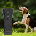 thumbnail image 2 of Dispositivo de entrenamiento de mano con doble bocina y ultrasonidos para disuadir los ladridos de perros en exteriores, color negro, 2 of 5