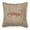Multi, variant on Alligator Burlap and Brown Indoor & Outdoor Decorative Fabric Pillow - 18 x 18 in.
