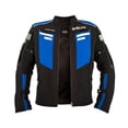 thumbnail image 3 of Chamarra motociclista hombre protectores reflejante impermeable WORKLAND 1985 azul M Workland 1985NEGRAZUL, 3 of 9