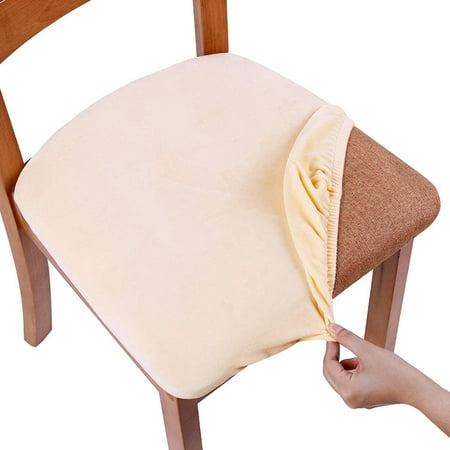 Ffiy Original Velvet Dining Chair Seat, How To Protect Linen Dining Chairs