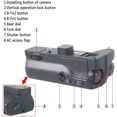 thumbnail image 2 of DSTE Replacement for Pro HLD-7 HLD7 Vertical y Grip Compatible Olympus E-M1 SLR Digital Camera as BLN-1, 2 of 5