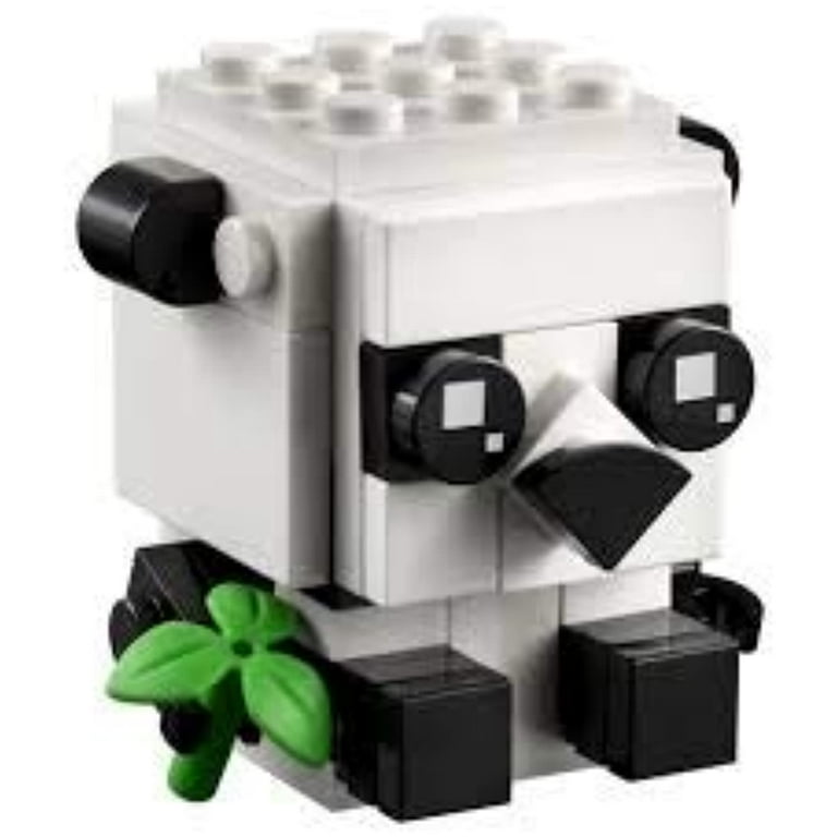 Lego panda brickheadz sales