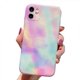 thumbnail image 1 of AVEKI - Funda de mármol con efecto tie-dye para iPhone 11, diseño degradado, fina, brillante, suave, de TPU, de silicona y gel pastel, 6,1 pulgadas, color 1, 1 of 2