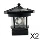 thumbnail image 1 of 2 Solares Giratorios, Lámpara LED, Luz Solar, Jardín, Patio, Decoración De Césped, Color Negro, 1 of 7