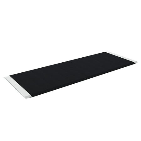 EZ-ACCESS TRANSITIONS 32" x 12" Angled Entry Plate Threshold Ramp, Black