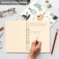thumbnail image 4 of FORMRS 1-Subject Spiral Notebook 8" x 5" College Ruled 60 Refillable Sheet A5 Hard Cover, 2 Pack, Halloween Pumpkin, 4 of 7