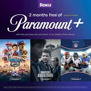 Roku Streaming Stick 4k HDR Dolby Streaming Media Player with Voice Remote, Disney+ and Prime Video