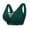 393#Green, variant on Womens Underwear Women's Deep V Traceless Latex Gathered And Breathable Adjustable And Bra
