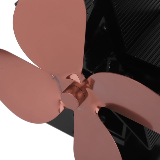 Ventilador Térmico De 4 Aspas, Estufa De Leña Térmica, Chimenea