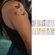 thumbnail image 1 of Etiqueta Engomada Del Tatuaje Temporal 10 piezas cuerpo brazo tatuaje temporal falso pequeño tatuaje temporal para niños niñas maquillaje Sywqhk Libre de BPA, 1 of 3
