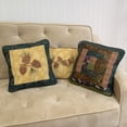 thumbnail image 4 of Donna Sharp Cabin Raising Pine Cone Decorative Embroidered Square Throw Pillow, 4 of 8
