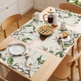 thumbnail image 5 of Magnolia Flower Placemats Set of 12, Green Leaf Non-Slip Place Mats Washable Table Mats for Kitchen Dining Table Decorations Indoor/Outdoor, 5 of 9