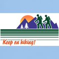 thumbnail image 3 of CafePress - Keep On Hiking Light T Shirt - Men's Classic Graphic T-Shirt, 3 of 4