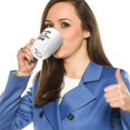 thumbnail image 3 of Taza de café Ednzion White Elephant Smile Beautiful Day 400 ml, 3 of 7
