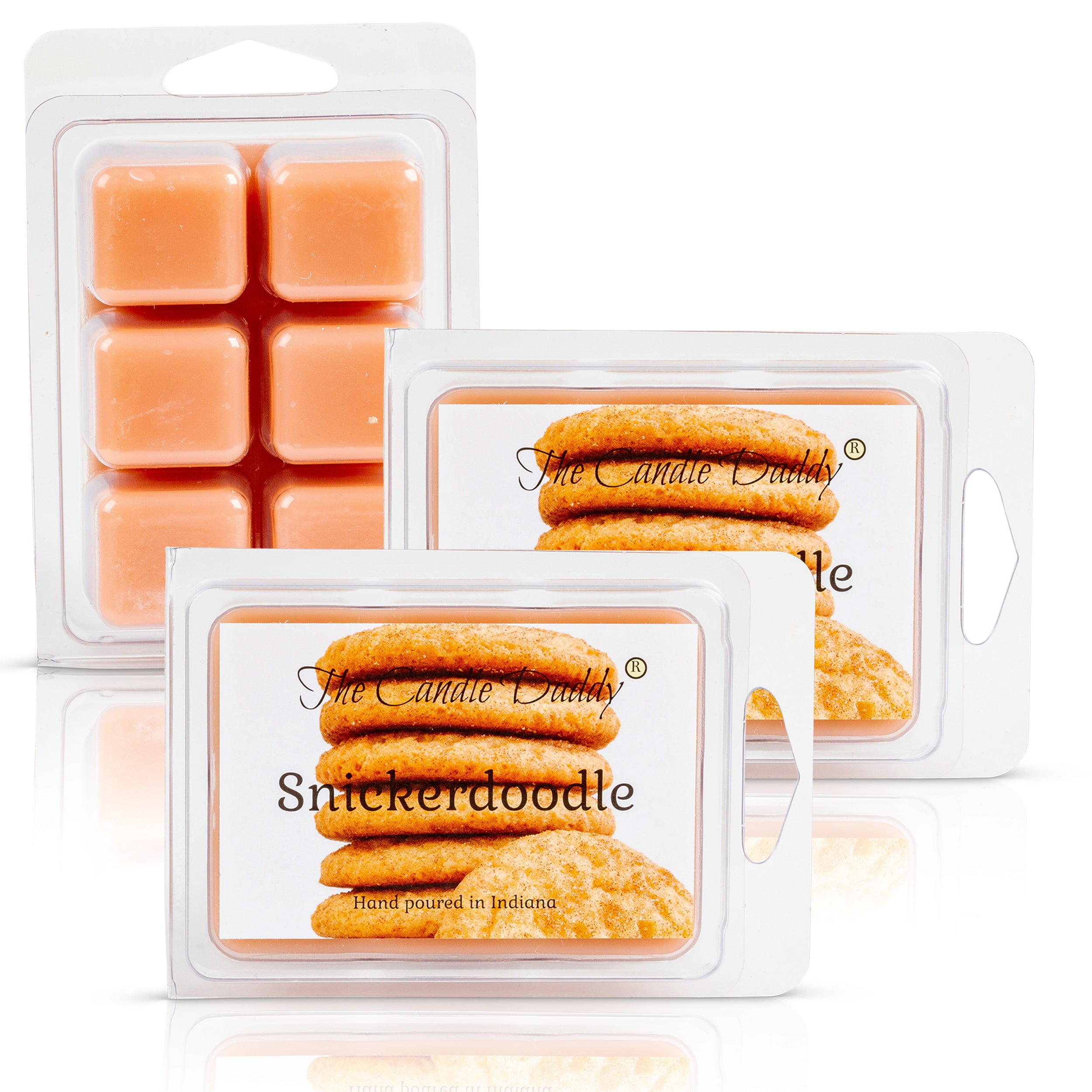Snickerdoodles, Soy Melt Cubes, 2-Pack