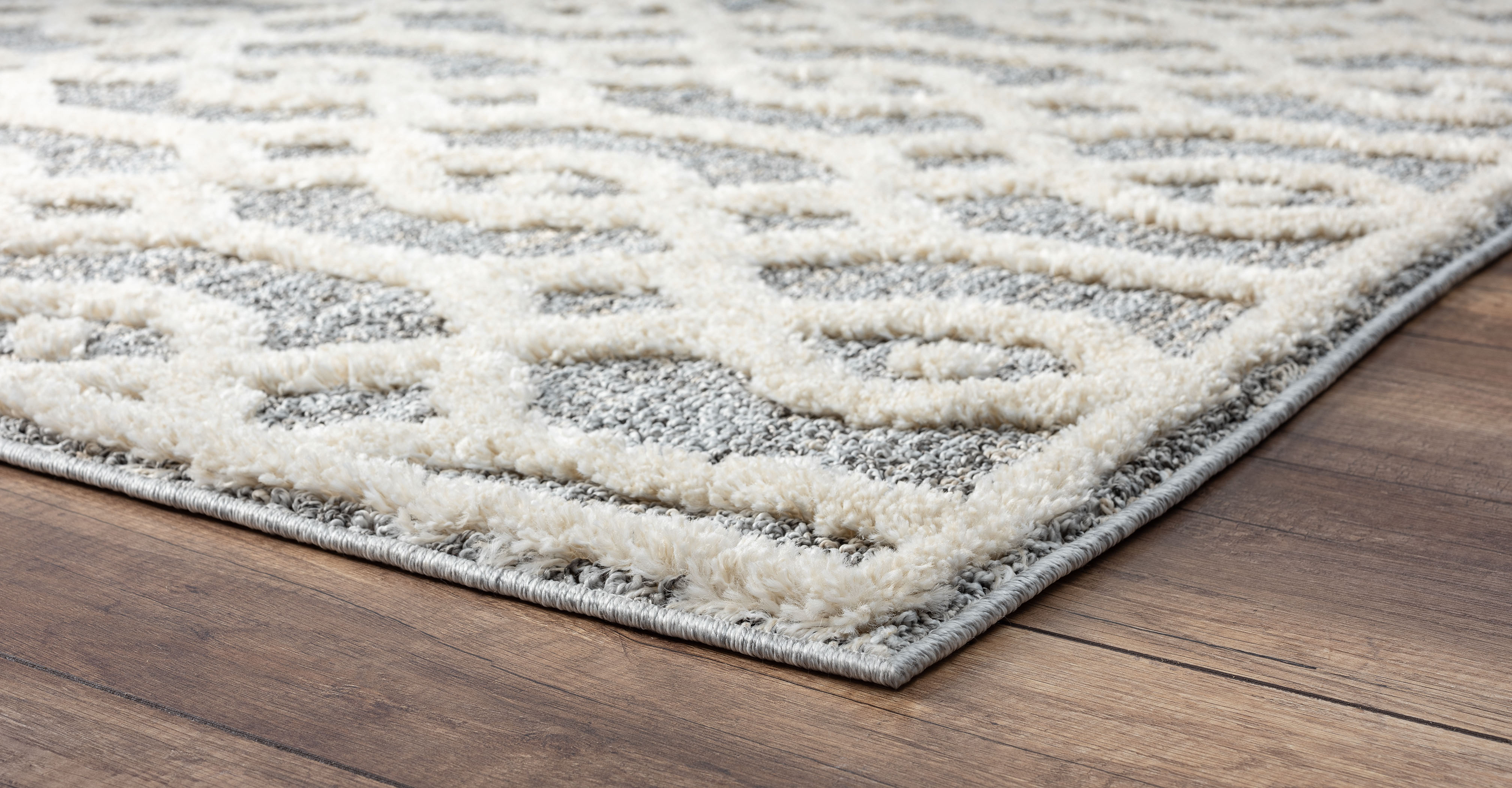 United Weavers Decorah Marfa Modern Geometric Area Rug, Cream, 7'11" x 7'11"