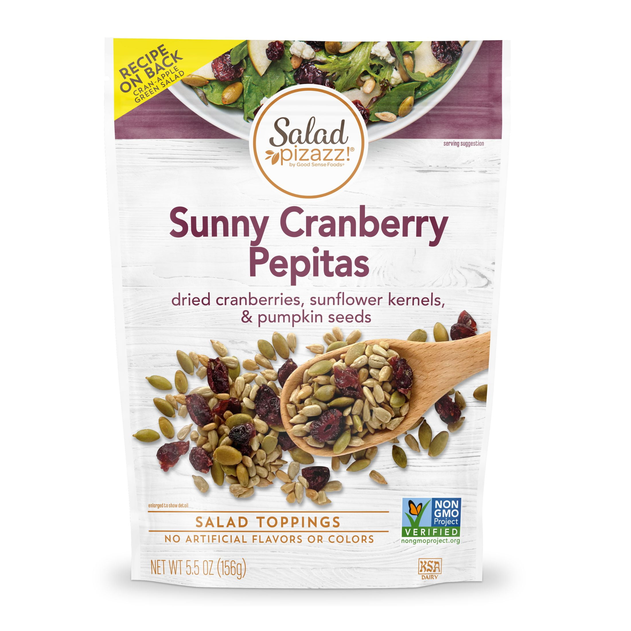 Salad Pizazz!® Sunny Cranberry Pepitas Salad Topping, 5.5oz , NonGMO