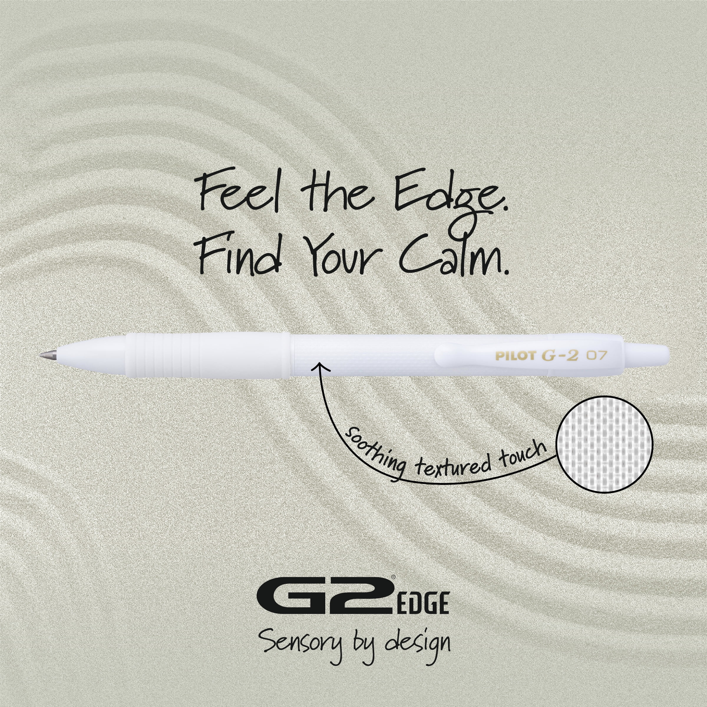 Pilot G2 Premium Retractable Gel Ink Pens, Fine Point, Black Ink, Edge White 5 Count
