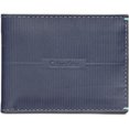 thumbnail image 1 of Calvin Klein - Cartera plegable de piel acanalada para hombre, azul, talla única Calvin Klein plegable, 1 of 1