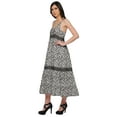 thumbnail image 2 of Moomaya Robe Maxi Sans Manches à Bretelles Spaghetti Ajustables pour Femmes Grande Taille, 2 of 6