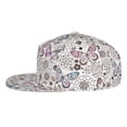 thumbnail image 3 of Bingfone Baseball Cap,Snapback Trucker Hat for Men & Women with Adjustable-Vintage Butterflies, 3 of 9