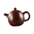 thumbnail image 3 of Colcolo Clay Teapot with Cover Redware Tea Pot for Kitchen Home and Hotel E, 3 of 8