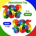 thumbnail image 3 of Rompecabezas Lovestown Alphabet Building Blocks Animal, 3 of 6