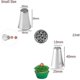 thumbnail image 4 of 3pcs Grass Stainless Steel Piping Tips For Cakes, Fondant, Cupcakes, 4 of 5