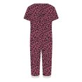 thumbnail image 4 of Juslio Womens Pajamas with Pockets Fashion Print V-Neck Tops and Capris Homewear 2 Piece Matching Pajamas Sets M, 4 of 9