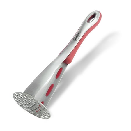 

Zyliss Stainless Steel Potato Masher with Bowl Scraper 11 Silver/Red