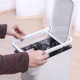 thumbnail image 4 of GOOHOCHY Papelera para dormitorio, papelera de cocina, contenedor de basura, papelera de reciclaje para oficina, 4 of 8