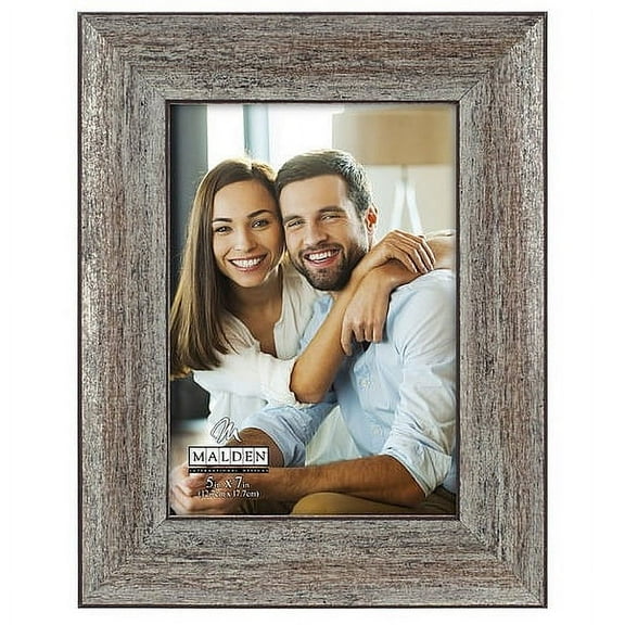 ASHTON SILVER-BRONZE 5x7 by Malden - 5x7