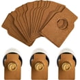 thumbnail image 4 of 500 etiquetas para botellas de vino Kraft, etiquetas de papel para bodega, etiquetas colgantes para botellas de vino artesanales marrones, personalizadas reutilizables, 4 of 5