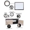 thumbnail image 3 of Gabinete De Baño GOVA Con Espejo Decorativo Minimalista, 3 of 4