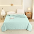 thumbnail image 4 of Mouliraty 180×220cm/70.86×86.61in Lightweight Summer Quilt - Soft & Breathable Cooling Blanket, Hypoallergenic, Solid Color, Machine Washable, 4 of 9