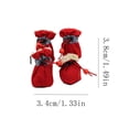 thumbnail image 3 of Zapatos de invierno para perros, botas cálidas de forro polar con cinta reflectante, 1 funda para garras, zapatos para mascotas con cordón, decoración del hogar, decoración de habitaciones, hogar y co, 3 of 6