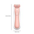 thumbnail image 3 of Depiladora Deslizamiento Suave Recortadora Pelo Indolora Dispositivo Depilación Portátil para Mujeres, 3 of 9