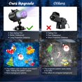 thumbnail image 4 of Proyector de luces HAKUTA para Halloween y Navidad con 16 diapositivas, 4 of 9