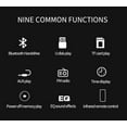 thumbnail image 3 of Camecho 1DIN In-Dash Car Radios Stereo Remote Control Digital Bluetooth Audio Music Stereo 12V Car Radio Mp3 Player USB/SD/AUX-IN ,not included TF Card, 3 of 10
