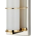 thumbnail image 4 of Currey And Company 5800-0062 Blaine 18" Tall Wall Sconce - Polished Nickel / Polished, 4 of 4