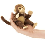 Finger Puppet - Folkmanis - Mini Monkey New Animals Soft Doll Plush Toys 2738