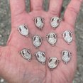 thumbnail image 5 of Hail Mary Holy Mother Virgin Links Connectors, Silver Charms Pendant Findings For Necklace Making, DIY Jewelry Supplies, Gift For Beaders,  15x18mm, 20pcs, 5 of 9