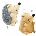 Shengshi Soft Plush Squeaky Dog Toys, Cute Hedgehog Puppy Toys, Stuffed