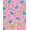 Pink, Pattern 4, variant on ODIKA 4'x6' Machine Washable Non-Slip Area Rug, Playful Ocean Life Nursery High Traffic Rug, Pink, 284001