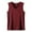 Wine, variant on Men's Seamless V Neck Sleeveless Undershirt, Lightweight Breathable Cooling Summer Base Layer Tank Top, Invisible Smooth Fit for Casual and Athletic Wear