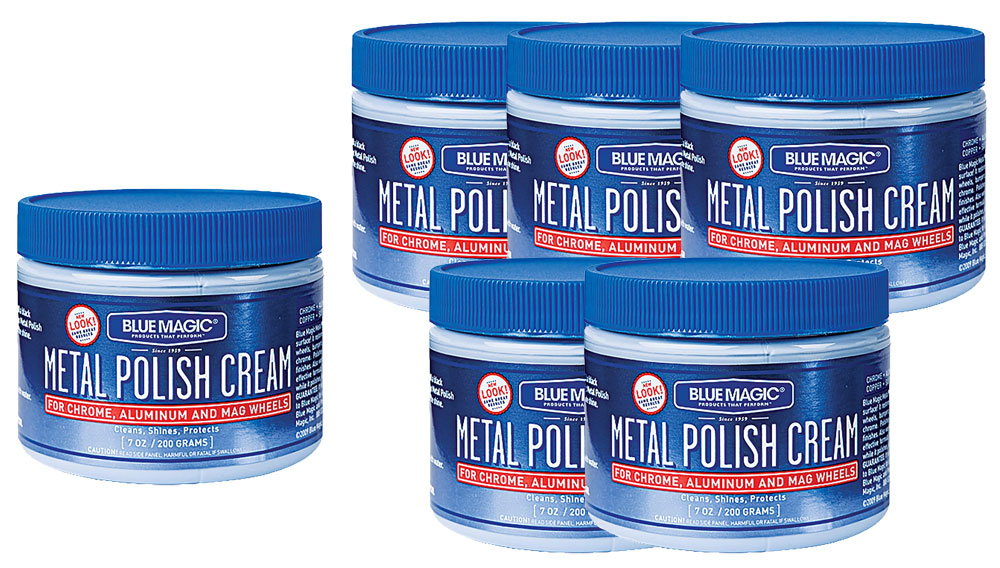 Blue Magic Metal Polish Cream (7 oz) 6 Pack